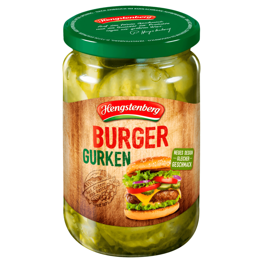 Hengstenberg Burger-Gurken 185g